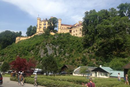 královský zámek Hohen Schwangau