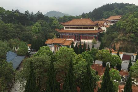 velký klášter v provincii Hunan