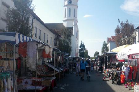 nedělní trh v Mörbisch