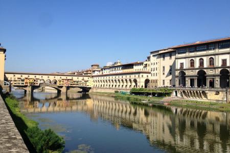 poslední den ve Florencii jen bez kol - most Zlatníků