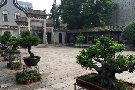 první prohlídka v Číně- klášter Zou Miu ve Foshanu
