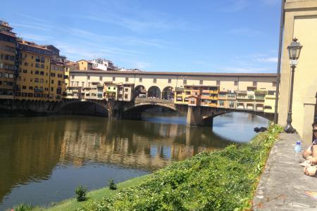 poslední den bez kol - Florencie - most Zlatníků