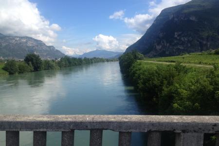 řeka Adige