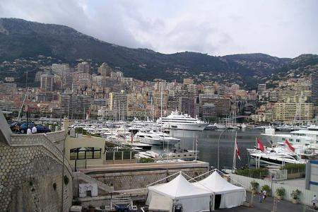 Monaco, pohled na přístav