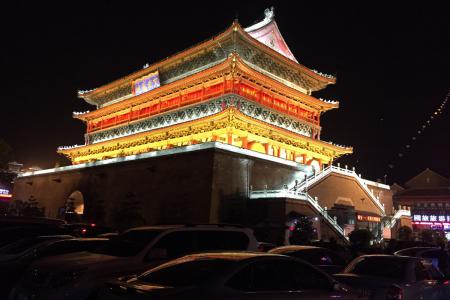 bubnová věž v Xianu