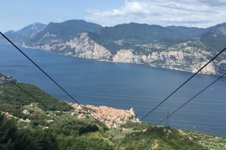 lanovkou na Monte Baldo