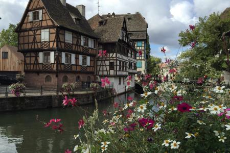 poslední den-pěší prohlídka Strasbourgu
