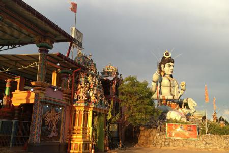 chrám nad mořem v Trincomalee