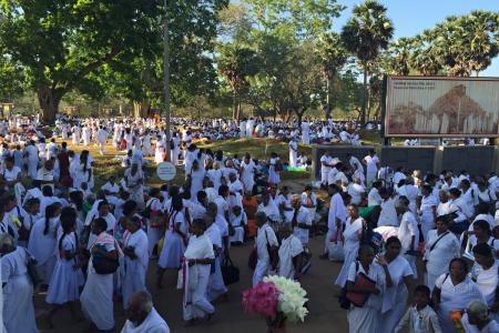 slavnost v Anuradhapuře