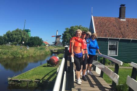 další etapa začala ve skanzenu Zaanse Schans