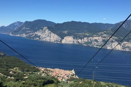 lanovkou jsme vyjeli na Monte Baldo