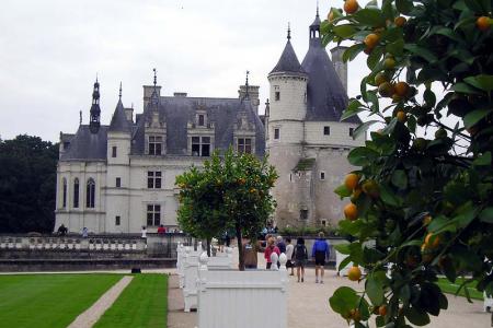 Poslední cyklistický den - začínáme u Chenonceau