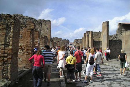 Uličky v Pompejích