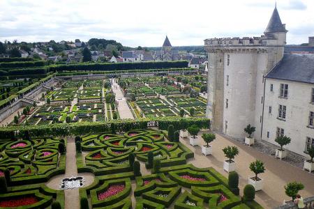 Etapa končila prohlídkou zahrad zámku Villandry