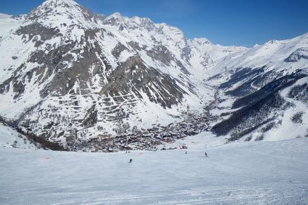 lyžování nad Val di Sere