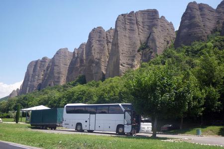 Les Mees – čekáme na 2. bus