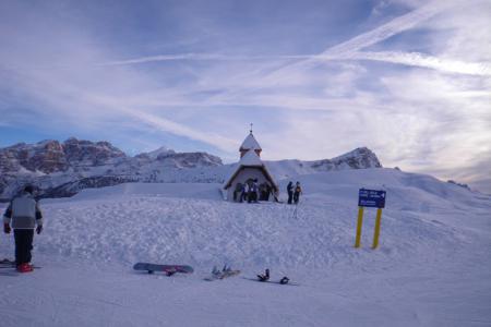 Kaplička v Alta Badii