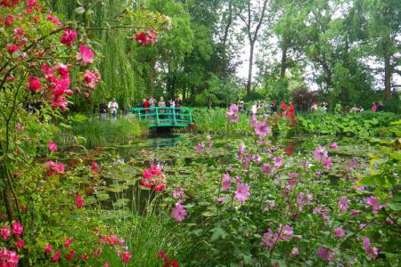 zastávka cestou - Giverny