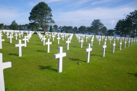 hřbitov amerických vojáků v Colleville