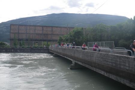 pořád podél řeky Adige - stezka Via Augusta