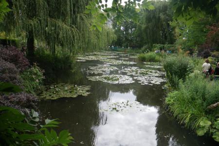 Giverny - jezírko s lekníny