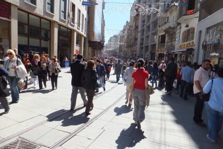 procházka po Istiklal