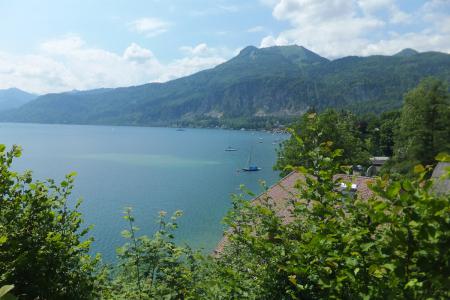 poslední výhled na Wolfgangsee